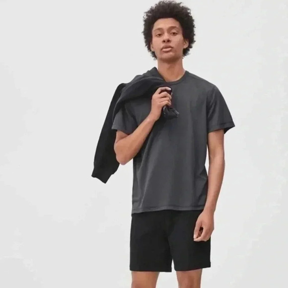 Everlane Breathable Sport Gray Short Sleeve T-shirt mens large - Picture 1 of 6